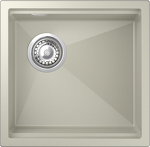 Превью картинка Гранитная мойка Rivelato LINO 454-L 1-чаш 450*440 topazio #1