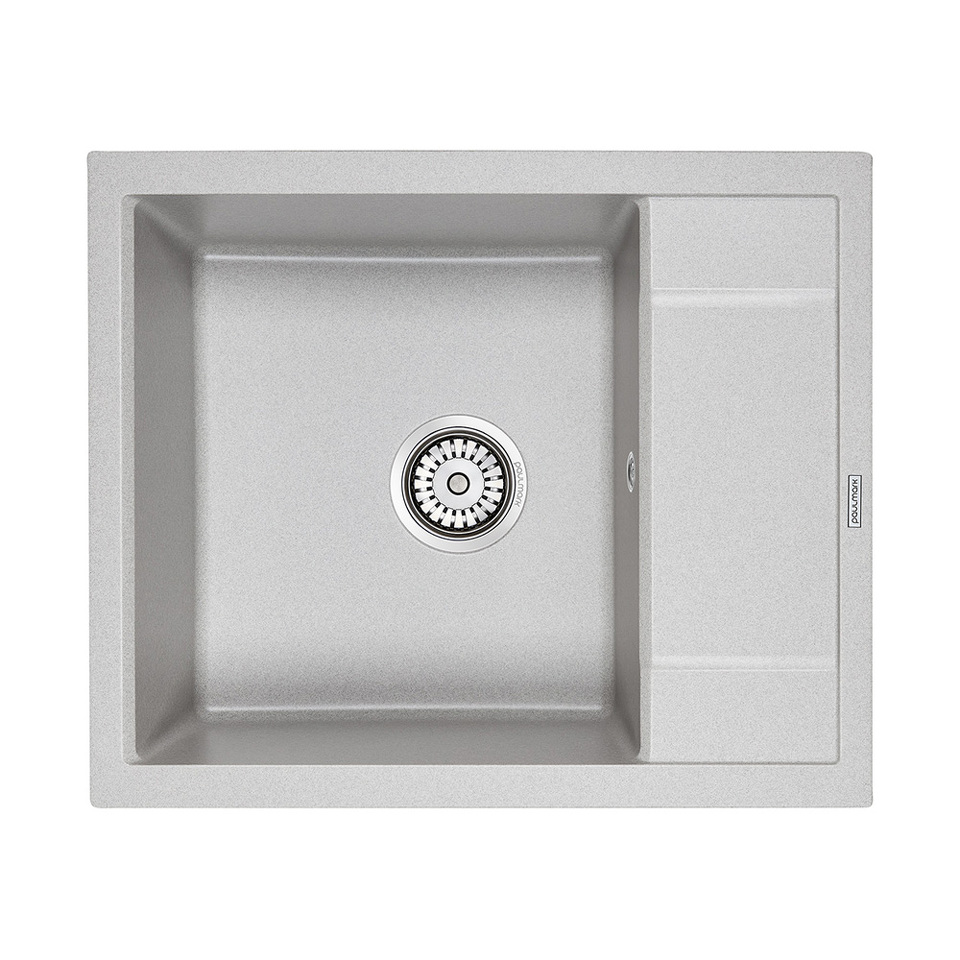 Фото Кварцевая мойка Paulmark FLUGEN 50-600 PM216050-GR Серый GR