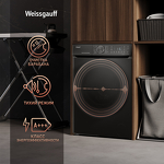 Превью картинка Стиральная машина с фронтальной загрузкой Weissgauff WM 59411 Direct Drive Inverter Steam Matt Black #11