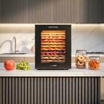 Превью картинка Сушилка для овощей и фруктов Дегидратор Meyvel MDH12-2S (Black) #2