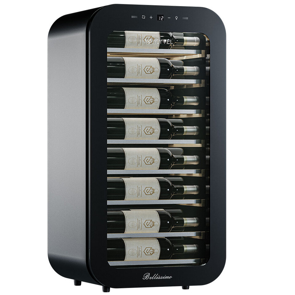 Фото Шкаф винный  Meyvel Винный холодильник (шкаф) компрессорный MEYVEL MV22-KBF1