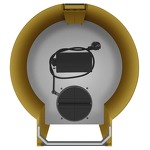 Превью картинка Цилиндрическая вытяжка Meferi TUBE40GOLD COMFORT PLUS #5