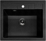 Превью картинка Мраморная мойка GranFest QUADRO 561 Черный #1