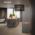 Превью картинка Холодильник с нижней морозилкой Weissgauff WRK 2010 D Inverter NoFrost Inox Soft Close #15