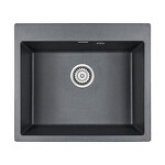 Превью картинка Кварцевая мойка Paulmark KANTE 60 PM106052-DG Графит DG #1