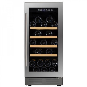 Картинка Винный холодильник (шкаф) компрессорный Dunavox 32 бут DAU-32.81SS