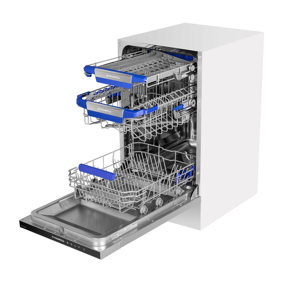 Фото Посудомоечная машина 45см встраиваемая Maunfeld MLP-08IMR
