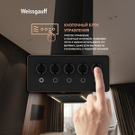 Превью картинка Островная вытяжка Weissgauff Box 1400 Island BL #13