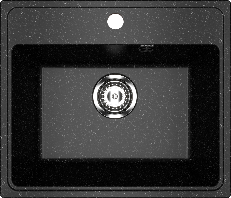 Фото Гранитная мойка Weissgauff WG 49004 Classic Black