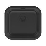 Превью картинка Гранитная мойка Paulmark VELLO 48 UNI VE48-MBN Матовый черный #2