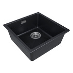 Превью картинка Гранитная мойка Paulmark LUMI 45 UNI-SKEW LU45SK-AN Антрацит #3