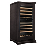 Превью картинка Шкаф винный  Meyvel Винный холодильник (шкаф) компрессорный MEYVEL MV99PRO-KBT2 (Тёмный шоколад) #3