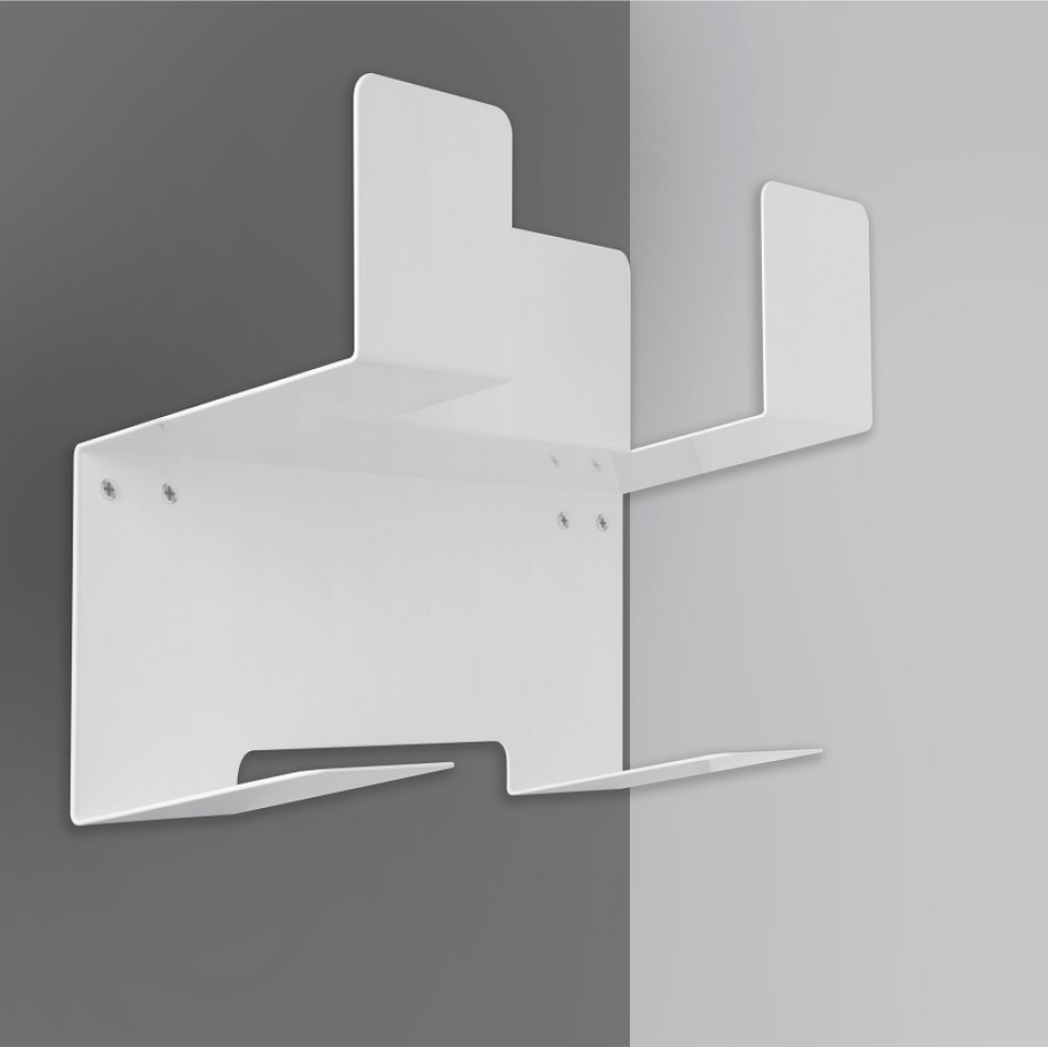 Фото Duslar Держатель KLIP для швабры и щётки, белый