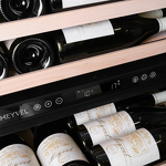 Превью картинка Шкаф винный  Meyvel Винный холодильник (шкаф) компрессорный MEYVEL MV98-KST3 (Slim) #12