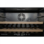 Превью картинка Шкаф винный встраиваемый Винный холодильник (шкаф) компрессорный Dunavox 51 бут DX-51.150 DSK/DP #9