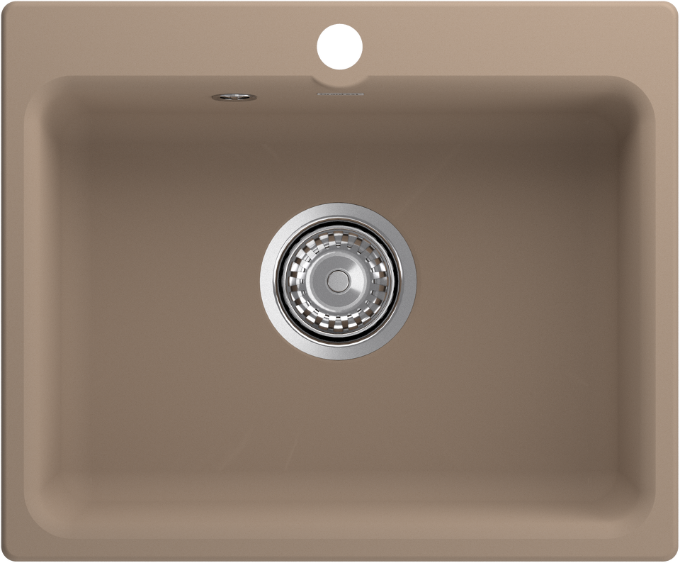 Фото Мраморная мойка GranFest GF-SMART 520 Песочный