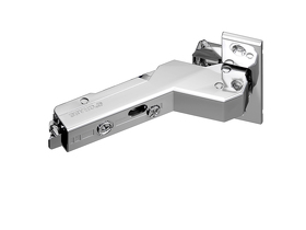 Картинка Grass Петля Tiomos +45/110°, вкладная, без демпфера, на саморез, 45/9,5