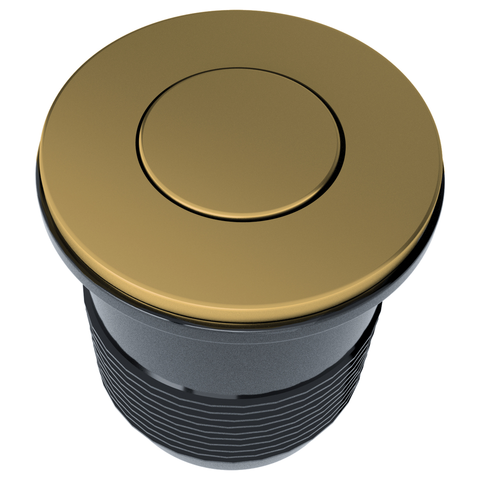 Фото Пневмокнопка для измельчителя Paulmark Пневматическая кнопка PM032 PM032-BG Брашированное золото BG