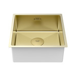 Превью картинка Металлическая мойка Paulmark NEXT 44 UNI PM214444-LG Светлое золото #3