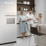 Превью картинка Электрический духовой шкаф Weissgauff EOM 698 PDW Telescopic & Catalytic #26