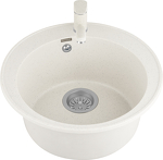 Превью картинка Гранитная мойка Weissgauff WG 47501 Classic White #14