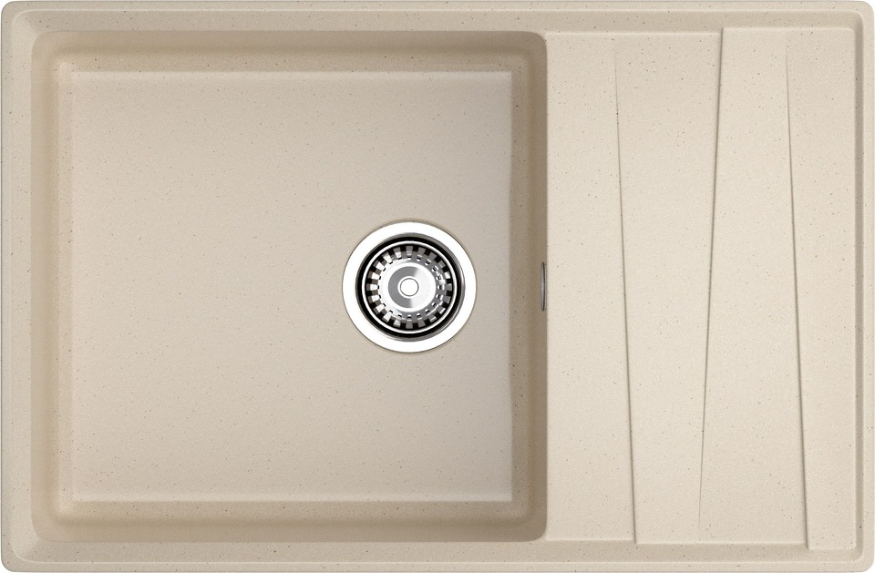 Фото Мраморная мойка GranFest LEVEL 760L Кашемир