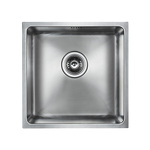 Превью картинка Металлическая мойка Paulmark VISTA 44 UNI PM304444-BS Брашированная сталь #1