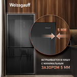 Превью картинка  Холодильник side by side Weissgauff WCD 450 BG NoFrost Inverter #1
