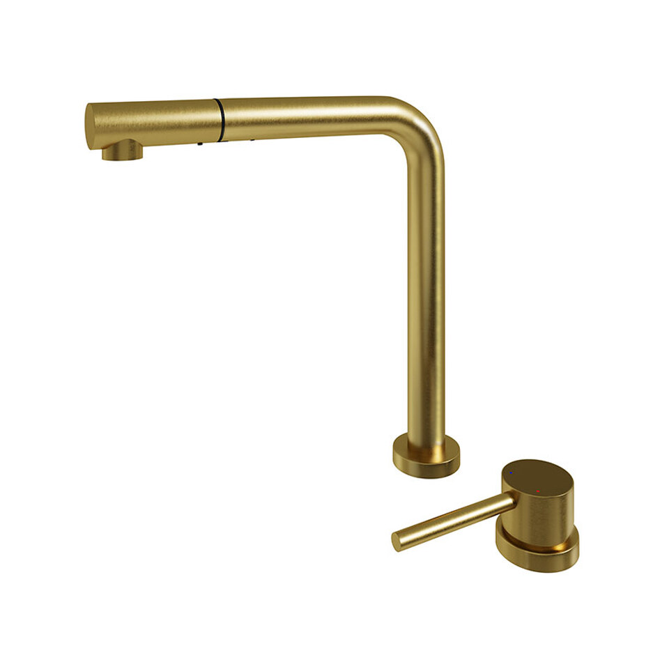 Фото Смеситель для кухни EMAR ЕС - 7027 PVD Golden