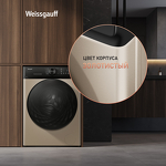 Превью картинка Стиральная машина с фронтальной загрузкой Weissgauff WM 59411 Direct Drive Inverter Steam Champagne #3