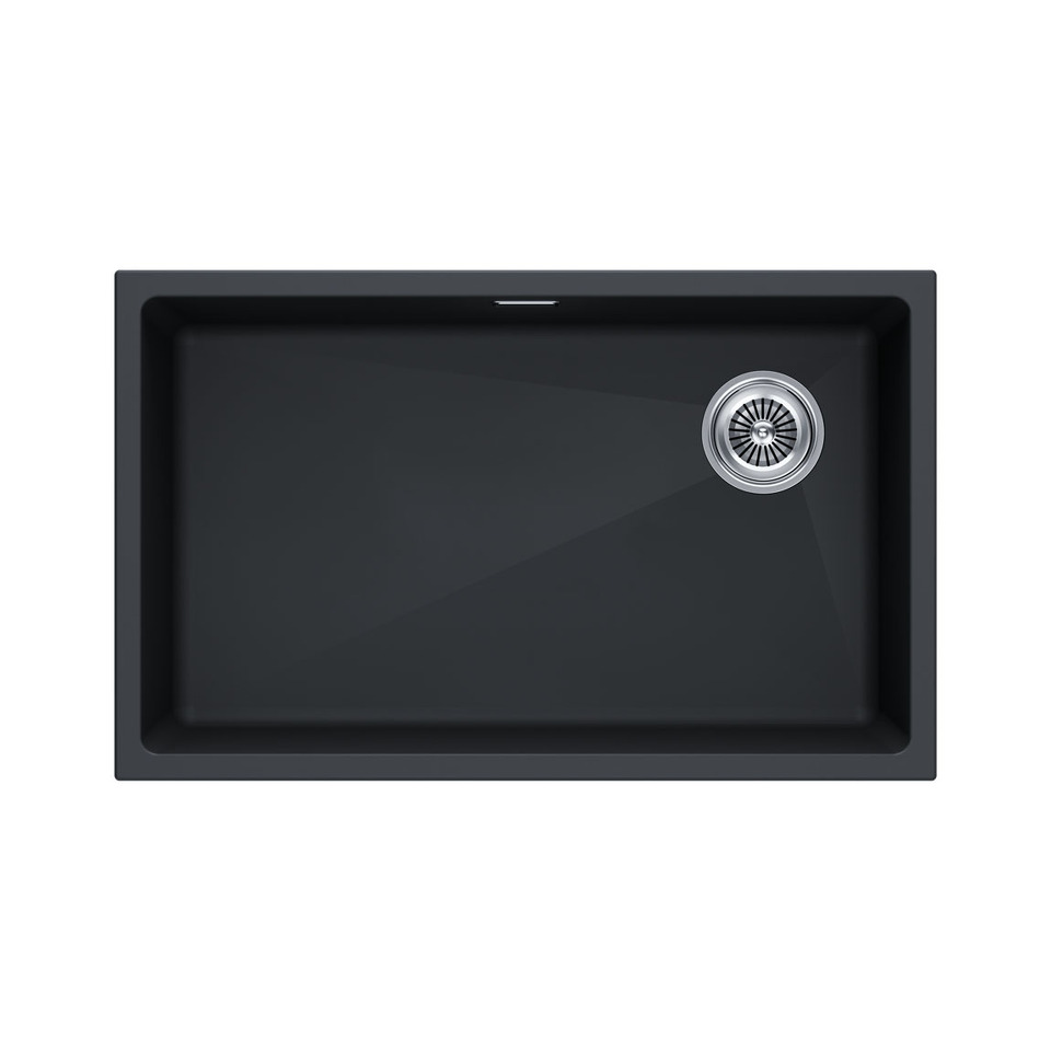 Фото Гранитная мойка Paulmark LUMI 74 UNI-SKEW LU74SK-AN Антрацит