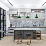 Превью картинка Шкаф винный встраиваемый Meyvel Винный холодильник (шкаф) компрессорный MEYVEL MV28-KST2 #11