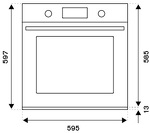Превью картинка Электрический духовой шкаф Bertazzoni F6011PROVPTN/23 #4