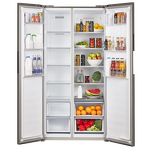 Превью картинка  Холодильник side by side Maunfeld MFF191NFSX #2