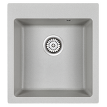 Превью картинка Кварцевая мойка Paulmark KANTE 45 PM104651-GR Серый GR #2