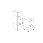 Превью картинка Шкаф для подогрева посуды Bertazzoni WD60B #7