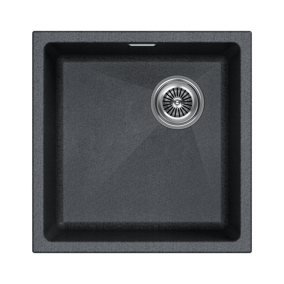 Фото Гранитная мойка Paulmark LUMI 45 UNI-SKEW LU45SK-DG Графит DG