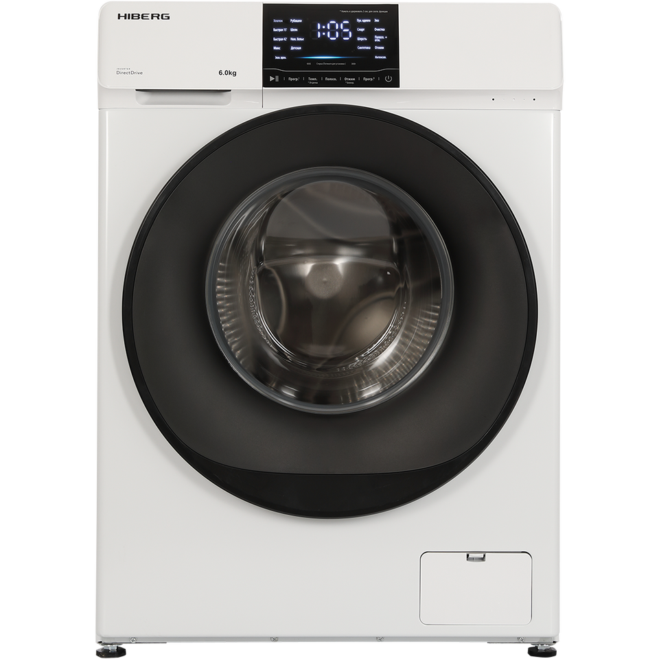 Фото Стиральная машина с фронтальной загрузкой HIBERG i-DDQ6-612 W