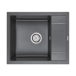 Превью картинка Кварцевая мойка Paulmark FLUGEN 50-600 PM216050-DG Графит DG #1