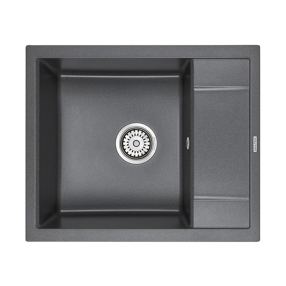 Фото Кварцевая мойка Paulmark FLUGEN 50-600 PM216050-DG Графит DG