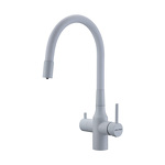 Превью картинка Смеситель для кухни Paulmark SALIX Sa213419-WH Белый матовый WH #1