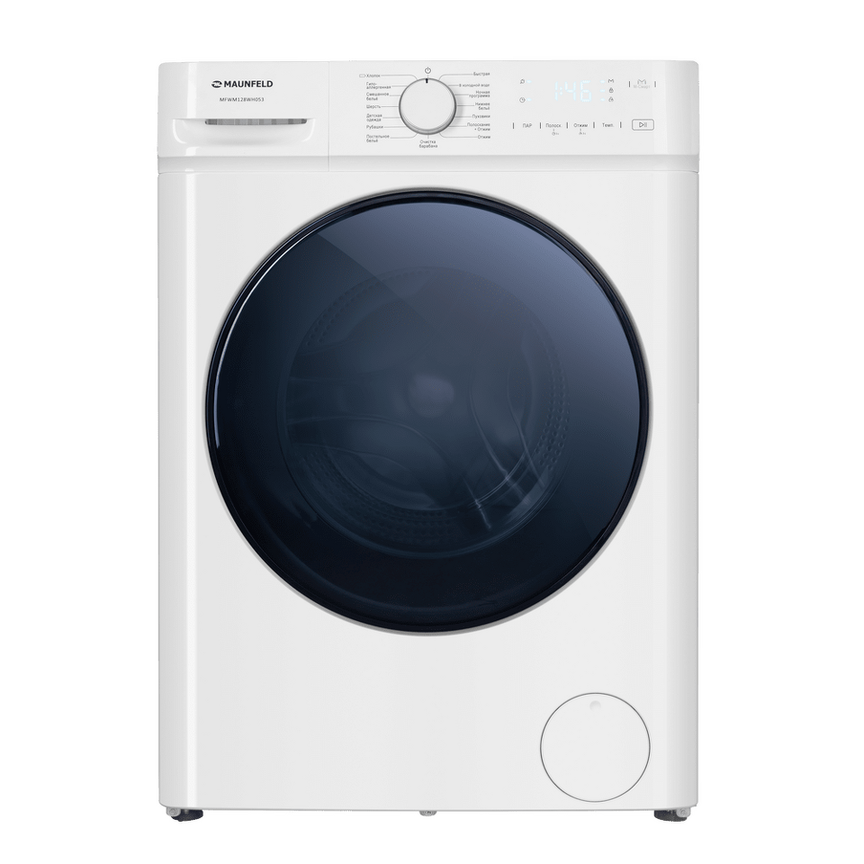 Фото Стиральная машина с фронтальной загрузкой Maunfeld MFWM128WH053