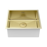 Превью картинка Металлическая мойка Paulmark NEXT 48 UNI PM214844-LG Светлое золото #3