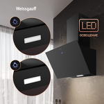 Превью картинка Наклонная вытяжка Weissgauff Yota 600 Touch Black Glass #13