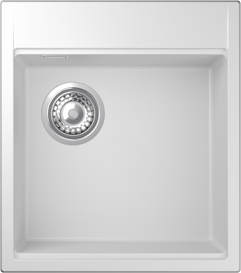 Фото Гранитная мойка Rivelato TESORO 455-L 1-чаш 450*510 brina