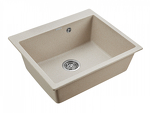 Превью картинка Гранитная мойка Paulmark KANTE 60 PM106052-BE Бежевый #3