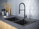 Превью картинка Смеситель для кухни Paulmark HALT Ha214021-AN Антрацит #14