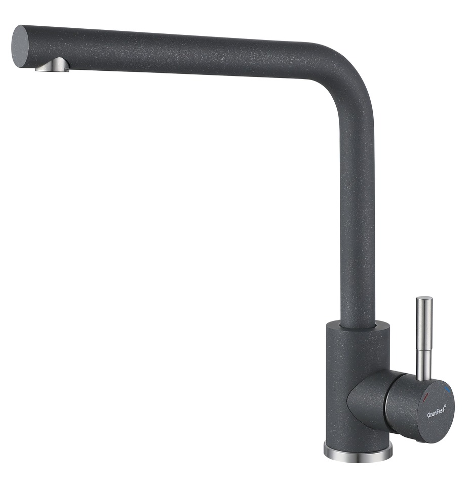 Фото Смеситель для кухни GranFest Z-5411 Темно-серый