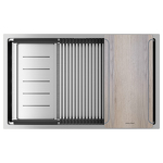 Превью картинка Металлическая мойка Paulmark NEXT-MULTI SINK 74 UNI PM787445-BS брашированная сталь #2
