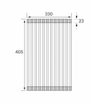 Превью картинка Ролл-мат Paulmark PRO R405-LG Светлое золото #3